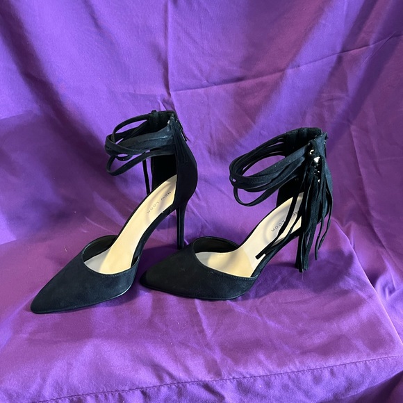 New Look Ankle strap heels black size 8 - Picture 2 of 5